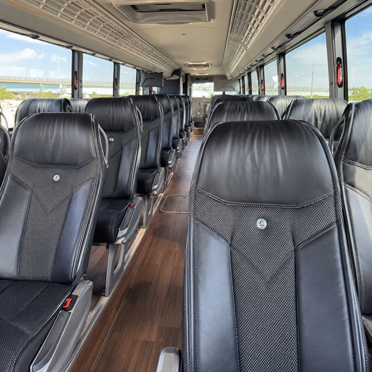 pembroke pines charter bus interior gallery