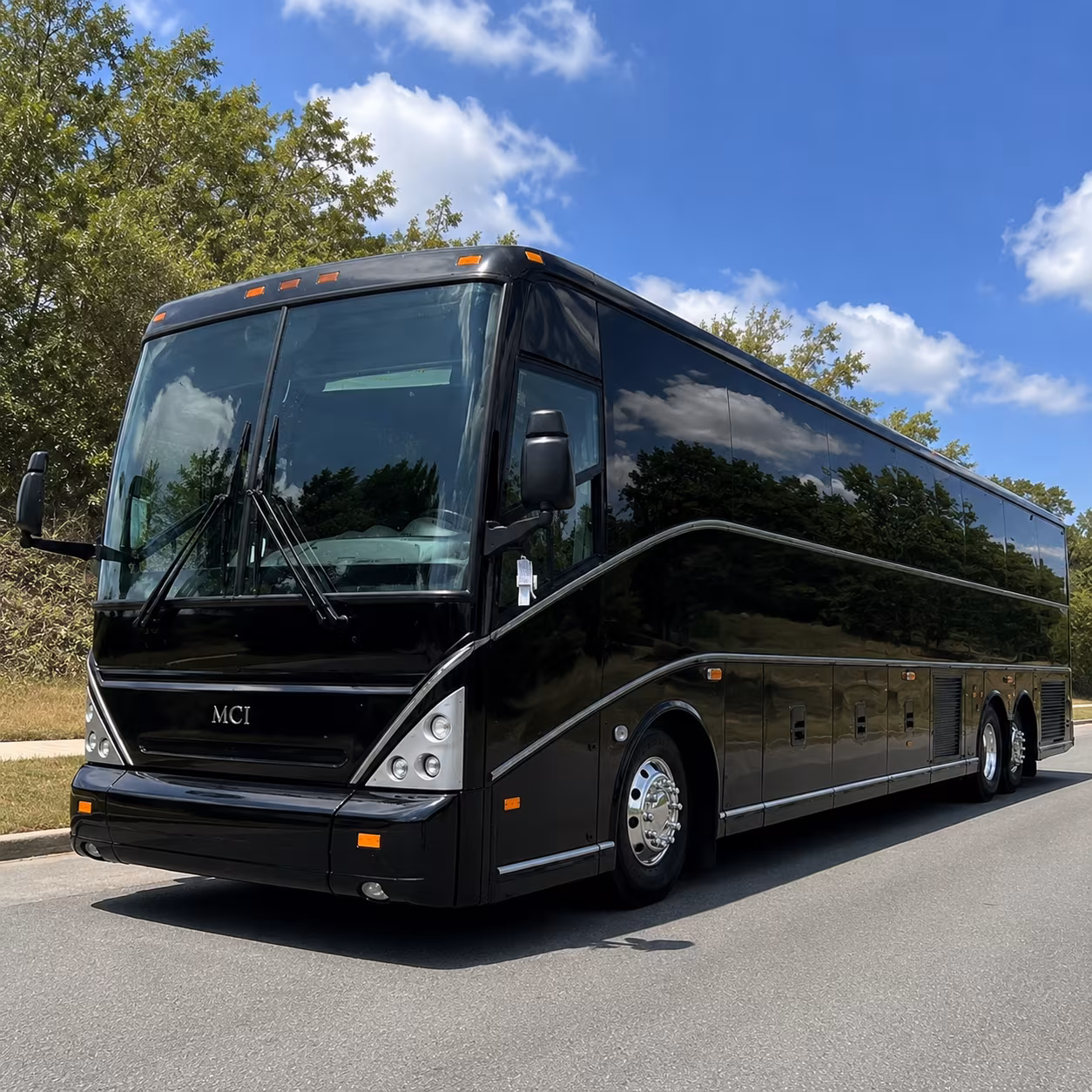 pembroke pines charter bus rental exterior