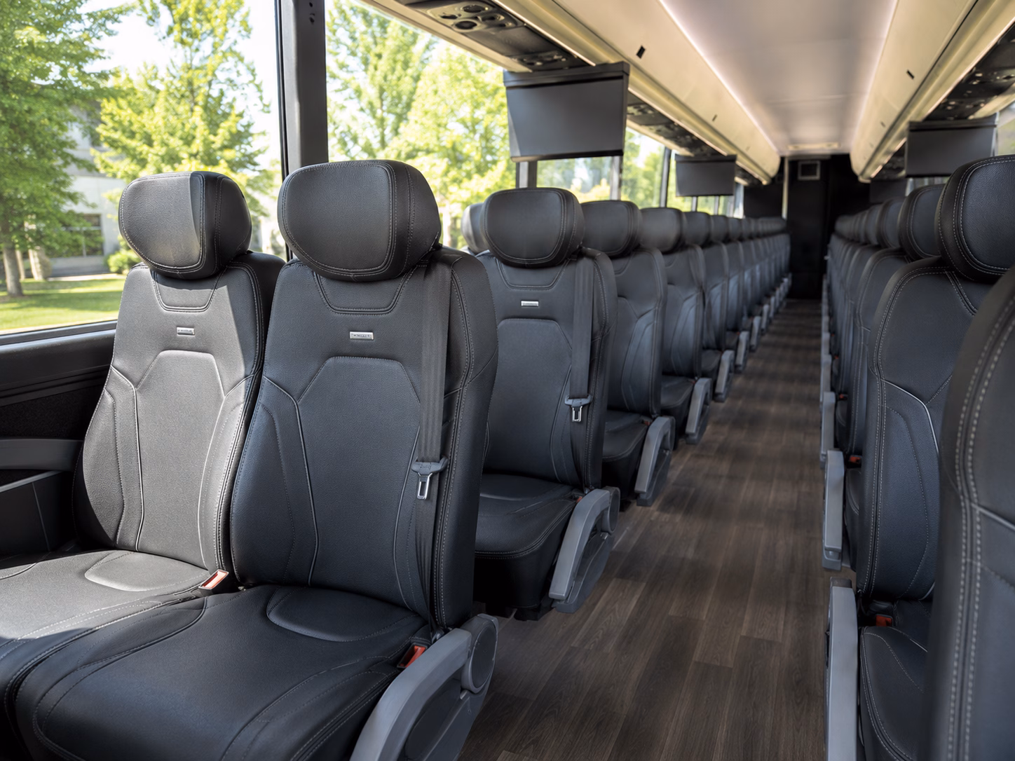 pembroke pines charter bus rental inside
